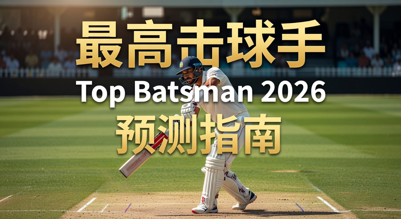 最高击球手 Top Batsman：2026年数据看点